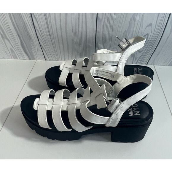 Madden Nyc Fisherman Sandal Chunky Retro Bratz  Strappy Sandal Size 10 - Picture 1 of 8